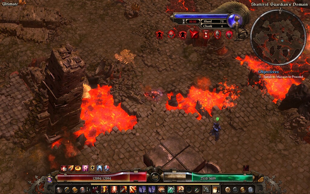 [1.1.3.0] Infernal Brimstone Knight 6:45. cruci 150 - 170 ...