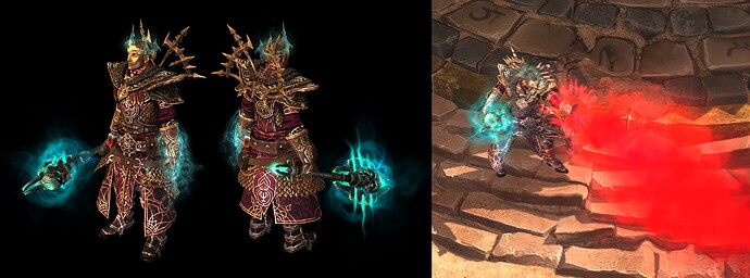 Wraithflame Fashion + In-game