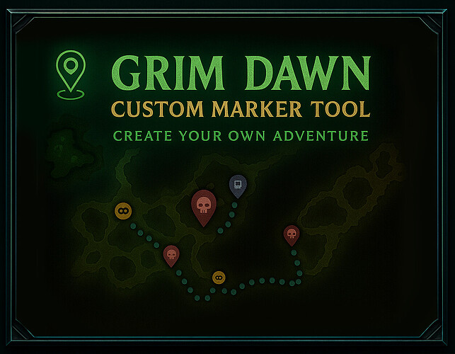 Map marker tool