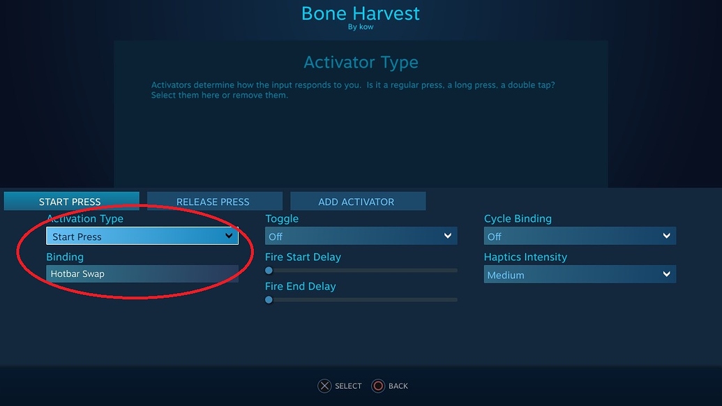 [Controller support] Option to switch quickbars by holding a button