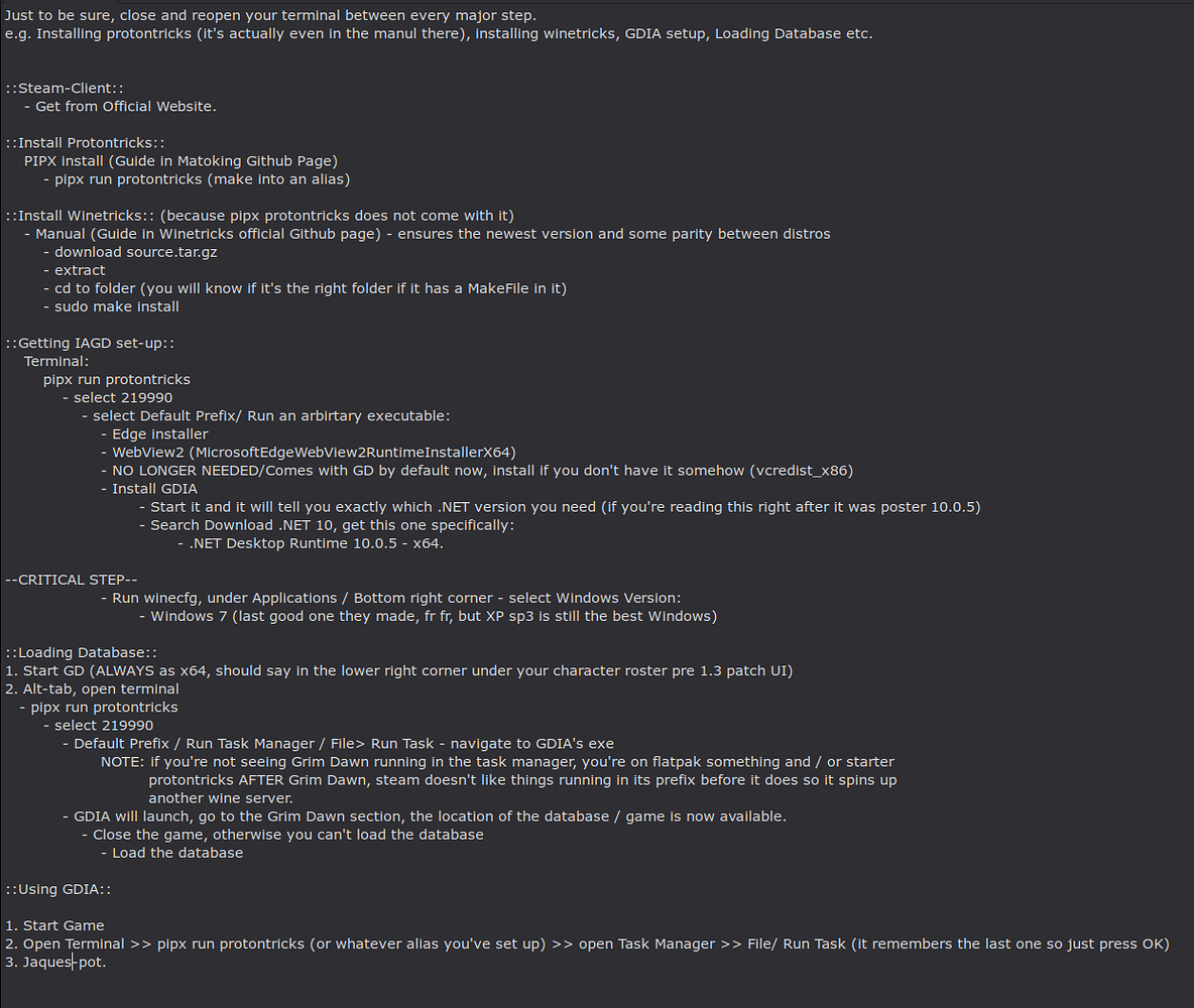 [Guide] Grim Dawn Item Assistant on Linux - Utilities and Resources ...