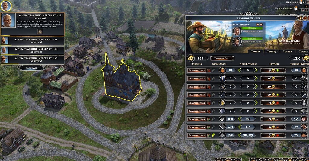 Upgrading Trading outpost. Clones the traders that are there - Bug ...