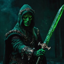 Leonardo_Kino_XL_Acid_Necromancer_dualwielding_two_green_acid_0