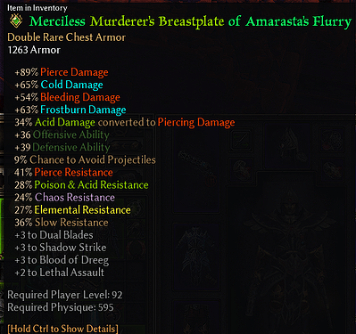 Murderer's Breastplate