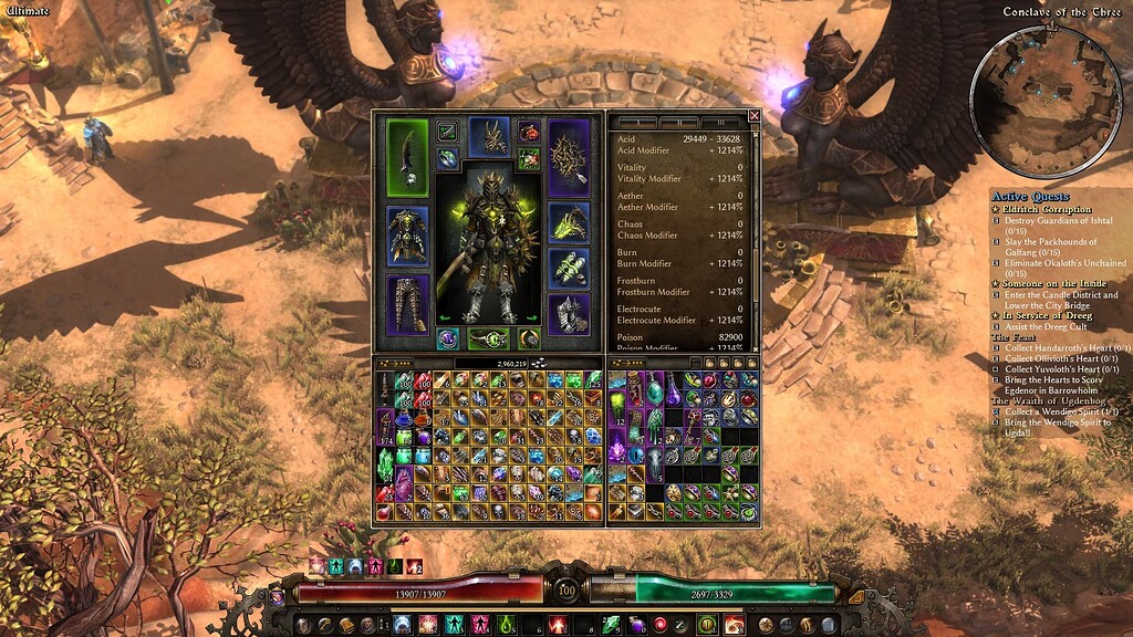 [1.1.9.7] Daega's Oath Poison Retaliation Sentinel [Crucible, SR75-76 ...