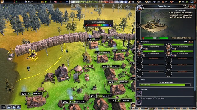 No desirability hit with mines