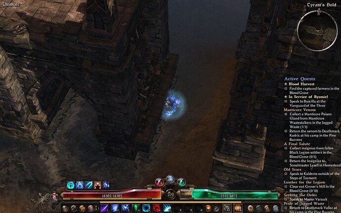 Grim Dawn 1.2 Bug Tyrant's Hold