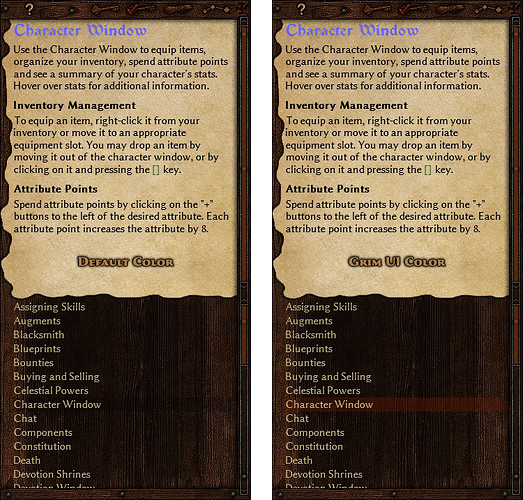 Codex Window Selected Text Color