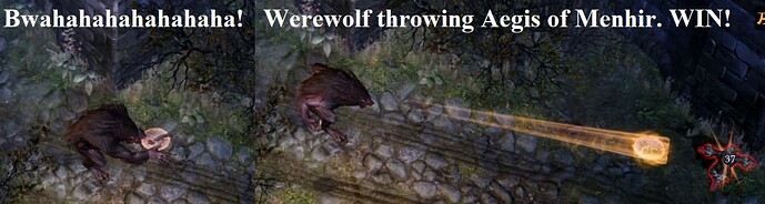 Werewolf Aegis of Menhir