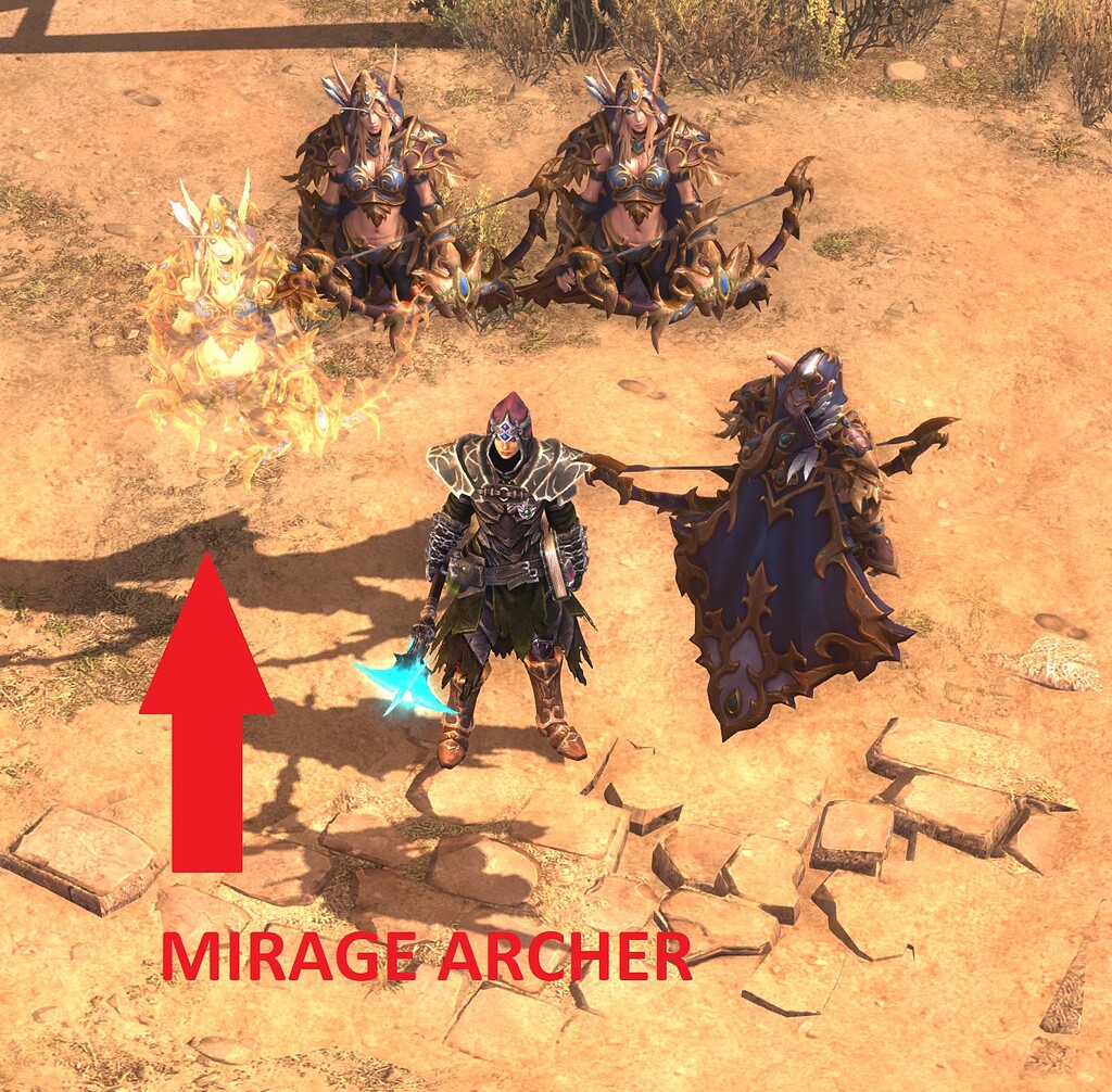 MOD] Mirage Archer - Not really - Modding - Projects - Crate Entertainment  Forum