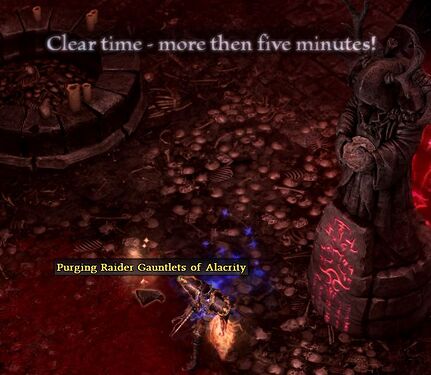 00 arena clear time