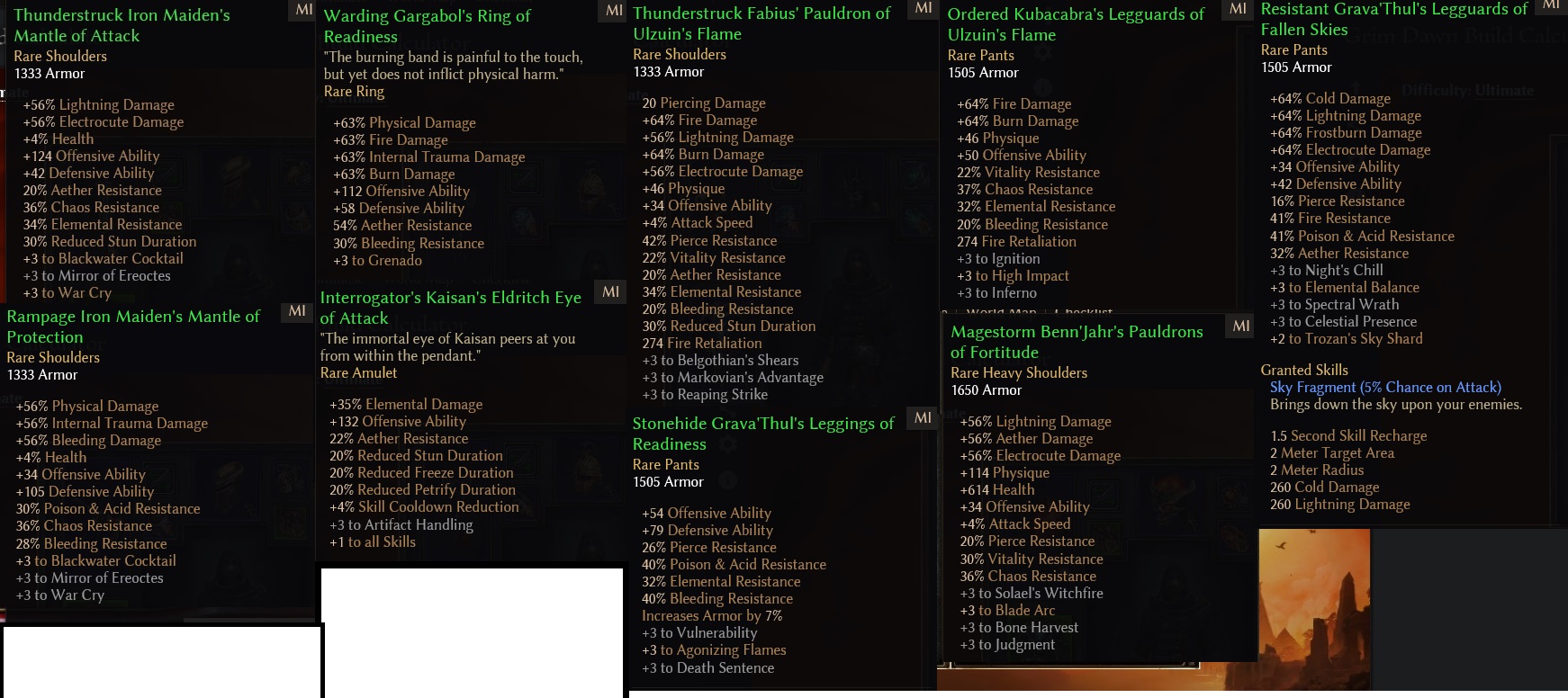 Doulbe-rare affix green items droprate - General Discussion - Crate  Entertainment Forum