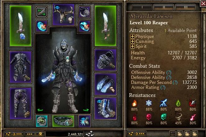 metal reaper online classes skill tree