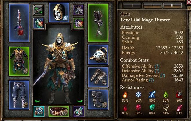 grim dawn class skills