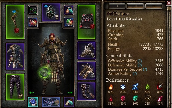 grim dawn calculator