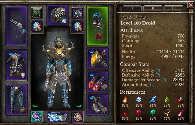 .2] The Pride of Ludrigan-Crit Storm Totems Druid, Gladiator 6:20 on  average - Classes, Skills and Builds - Crate Entertainment Forum