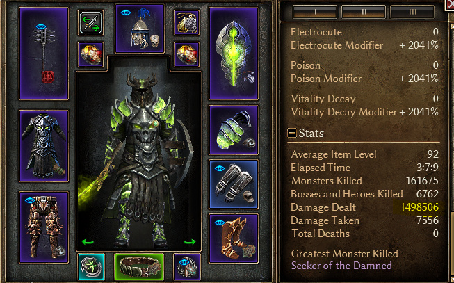 SOLD - Pc, 225 Shd Lvl, Dps Build, Ravenous, Regulus, Ultimate Edition,  $115 - EpicNPC