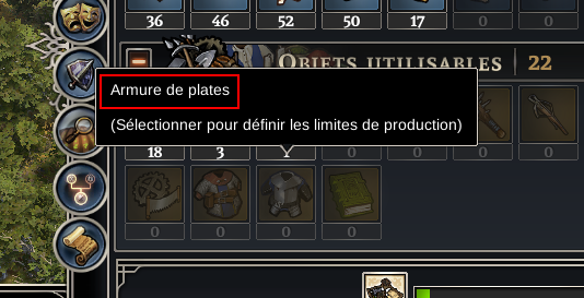 Armure de plates #