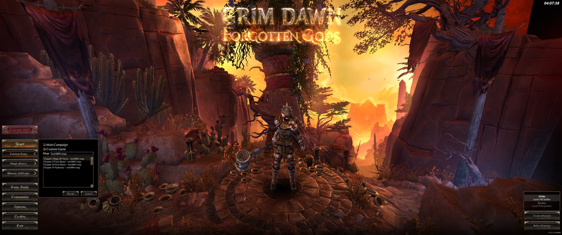 [MOD] Grim Dawn Reborn 3.0 Fix GD v1.2.1.6 h1 Page