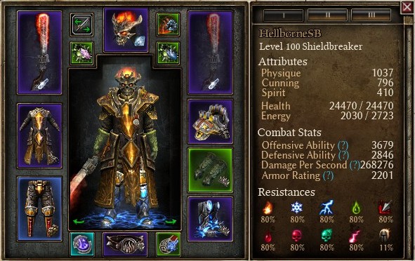 6. Grenado RTA shieldbreaker