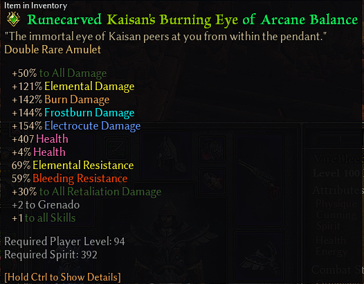 Kaisan's Burning Eye