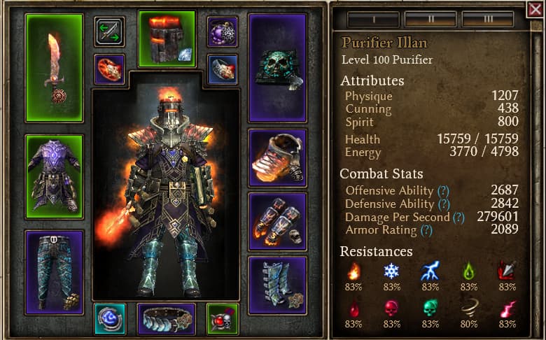 Heavy Flamecharmer Build(Help and suggestions needed)