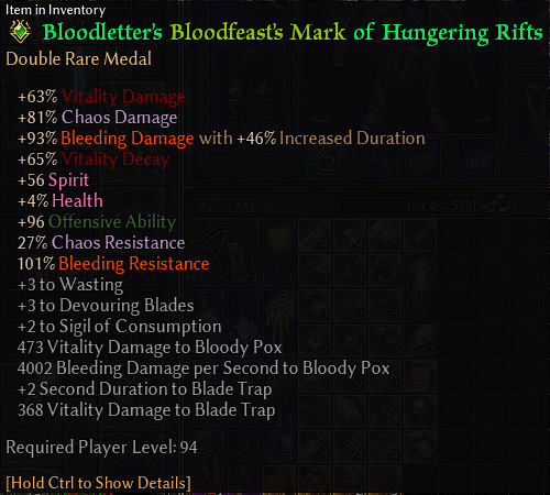 Bloodfeast's Mark