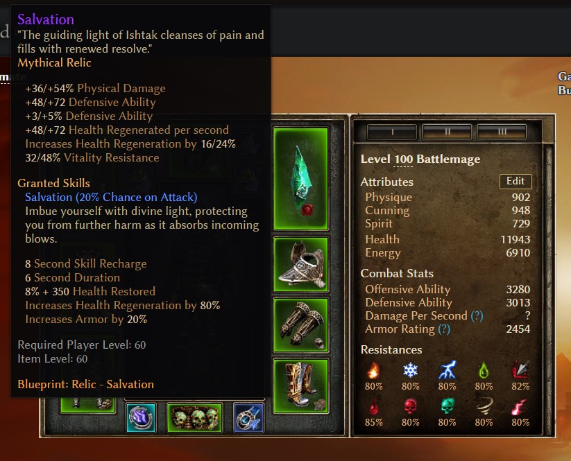 1.1.9.0] Budget S&B Physical Battlemage - Classes, Skills and Builds -  Crate Entertainment Forum
