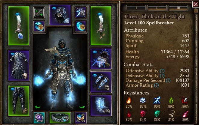 Grim dawn spellbreaker гайд