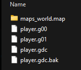 save folder before step 2.