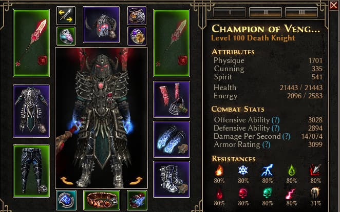 Vitality Blood Knight DK