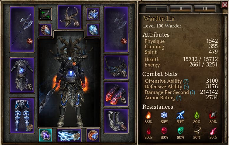 Rate my LFT frostdraw build (25 charisma for the extra damage) : r