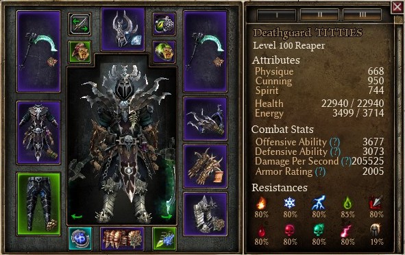 8. Deathguard Reaper