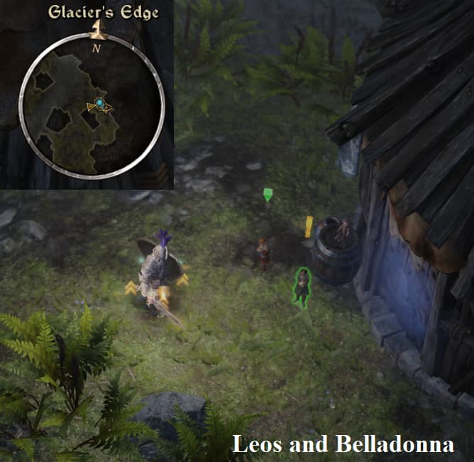Its next to these two tricksters